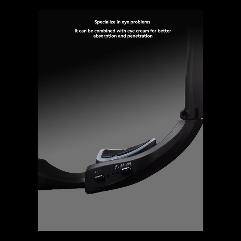 Eye Massager for Relaxation Fatigue Relief and Beauty Care - Heated Micro-Current Technology Lighten Dark Circles-A46I
