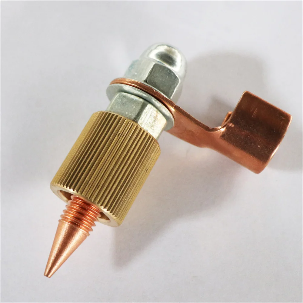 

Sheet Metal Repair Machine Ground Wire Clip Copper Welding Meson Car Shaping Magneti Connector Bodywork Dent Removal Accessories