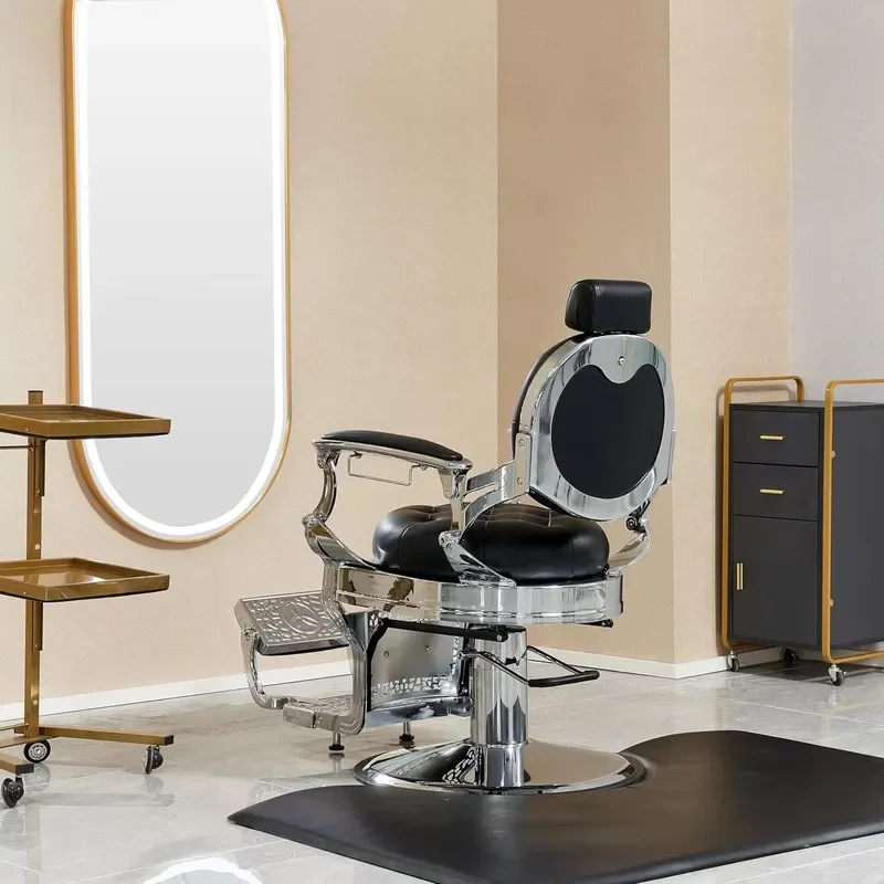 for Barber Chair Salon Chair Hair Stylist Vintage Heavy 700lbs Hair Styling Chairs for Barbershop Tattoo