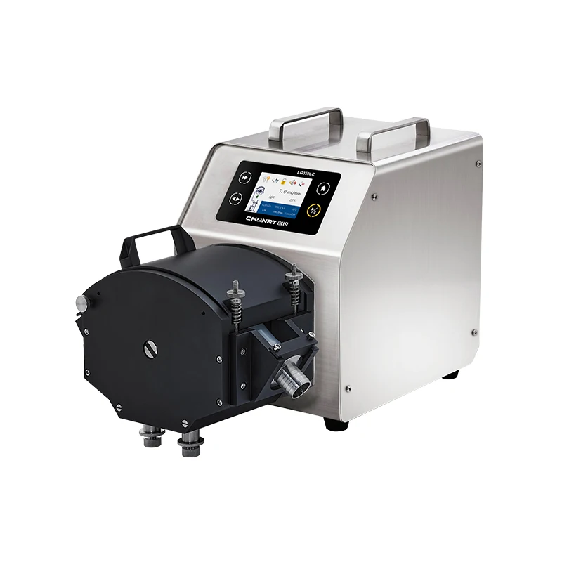 CHONRY LG350LC Standard Type Industrial Intelligent Automatic Peristalt Pump High Flow Servo Motor