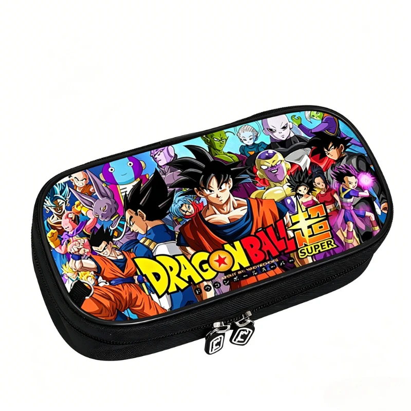Dragon Ball Son Goku Cartoon Cute Student Pen Case Personality 2D Stationery Pencil Storage Box Animation Peripheral Wholesale view 2