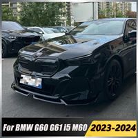 For BMW 5 Series G60 G61 MP Style ABS Front Bumper Lip Spoiler Splitter Diffuser 520d 530e 550e i5 M60 2023-2025 Tuning Kits