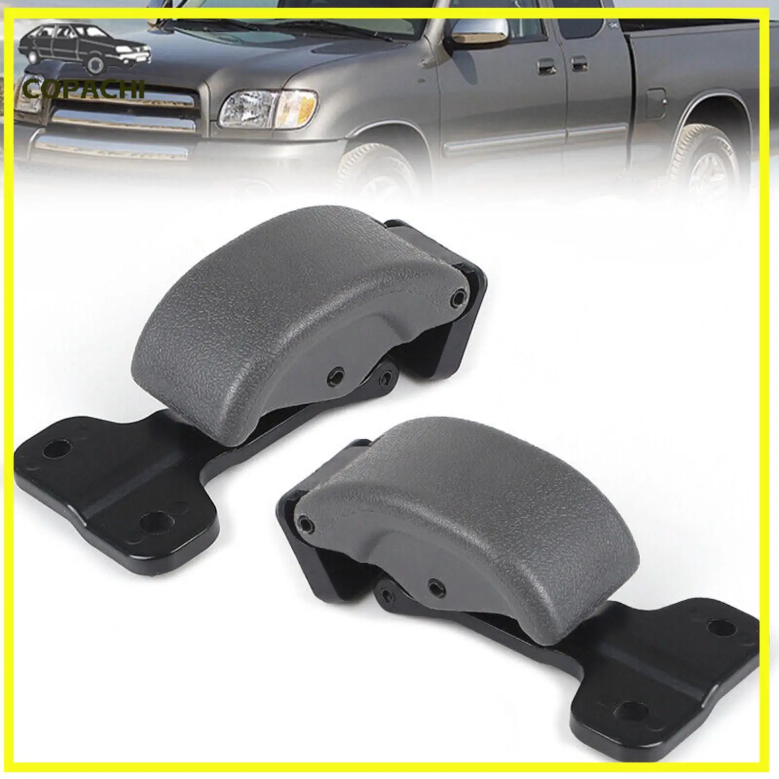 

2 шт., замок заднего стекла со стороны водителя и пассажира 62910-34012 62920-3401 для Toyota Tundra 2000-2005, автомобильные аксессуары для интерьера