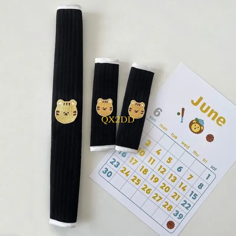 

QX2D Gentle & Secure Stroller Car Strap Cover Collection Handlebar Protective Cover