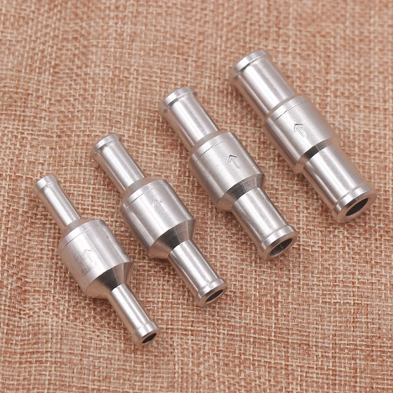 Aluminum Non-return Check Valve Gasoline Accessory Replacement Replaces Part Repair Alloy Car Diesel High Quality