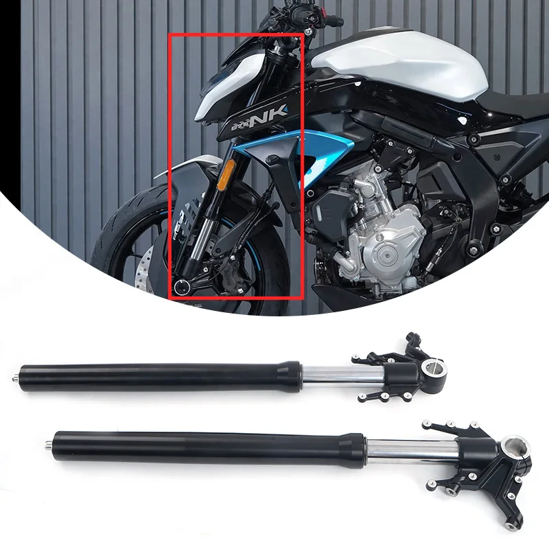 For CFMOTO 675NK Left & Right Front Shock Absorbers NK675 CF675 CF650-11 Shock Absorber Motorcycle Accessories Original Parts