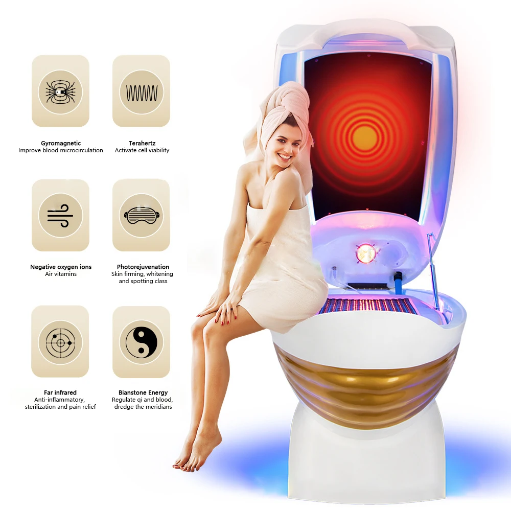 3 In 1 Health Care Body Slimming Far Bed Spa  Ozone Improve Female Uterine Cold