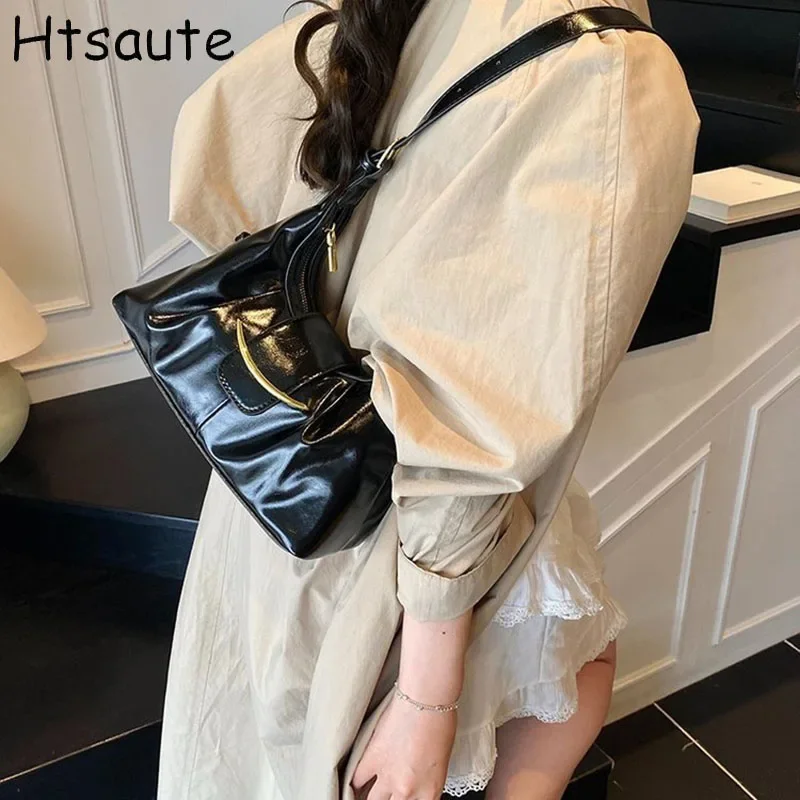 

Korean Fashionable Women Bag Hot Sale New Handbag Vintage Underarm Bags Elegant Simple Handbags Versatile Shoulder Bags bolsos