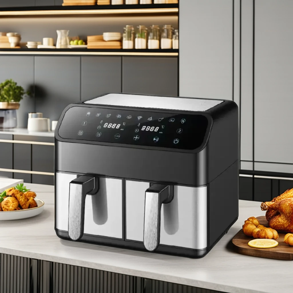 All-In-One Multifunctional Smart Electric Oven Home Air Fryer with Intelligent Kitchen Baking French Fry Features New Generation