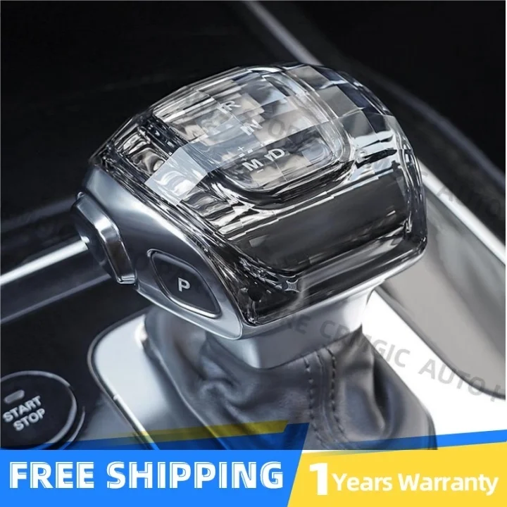 

Crystal Gear Lever For Hongqi H5 HS5 Modification Gear Lever Decoration Interior Accessories With Light Shift Head