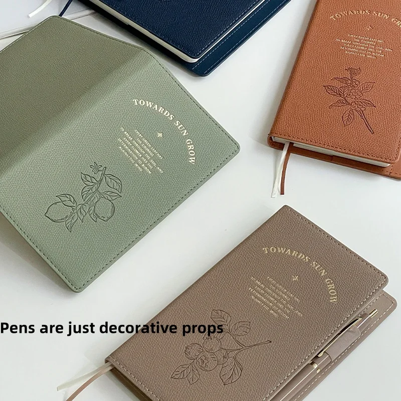 Cute INS Aesthic Diary Planner Notebook A5/A6 Portable for Business Work Travel High Value Look Minimalist Joural Stylish Gift