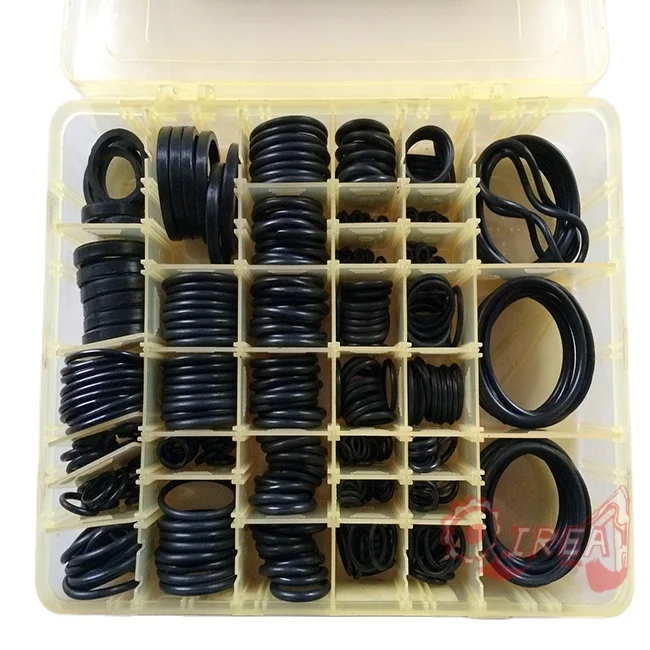 

Excavator spare parts 396 PCS NBR o ring kit repair box for cat excavator