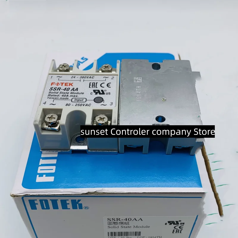 New Original Fotek Solid State Relay SSR-40AA SSR-75AA