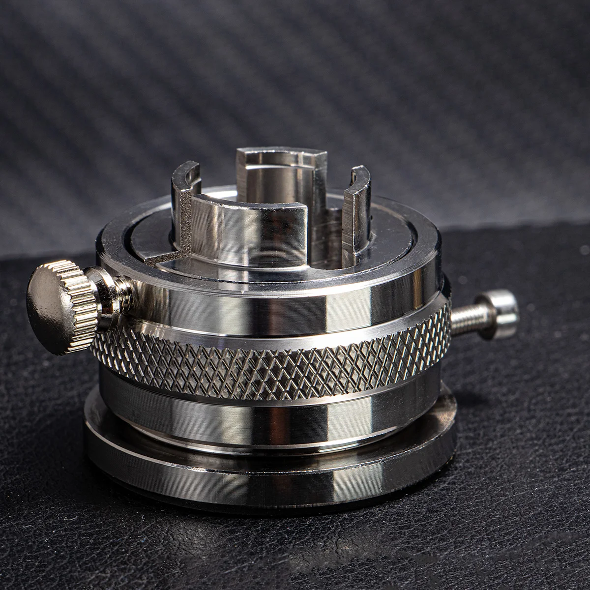 New 8in1 Stainless Steel Watch Movement Holder for 2000/7750/2824/3135/2671/3100/8500 with a rotatable base Watch Repair Tools