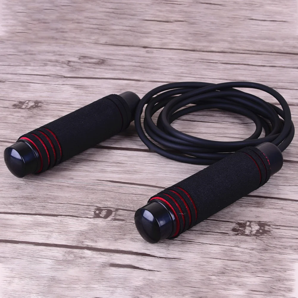 

Red 3m Competitive Skipping Rope Fitness Jump Rope Lightweight Sponge Handle Non-Slip Durable for Adults Students