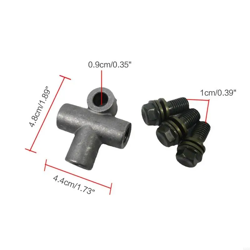 400B внедорожный мотоцикл, гидравлический тормозной шланг, тройник, фитинг, 3-ходовой адаптер