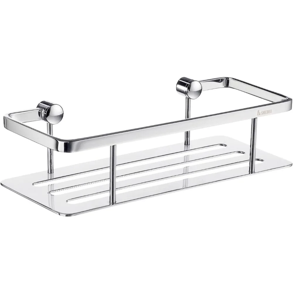 

Одноуровневая корзина для мыла с хромированной отделкой, 6,8 x 11,5 x 35,6 см