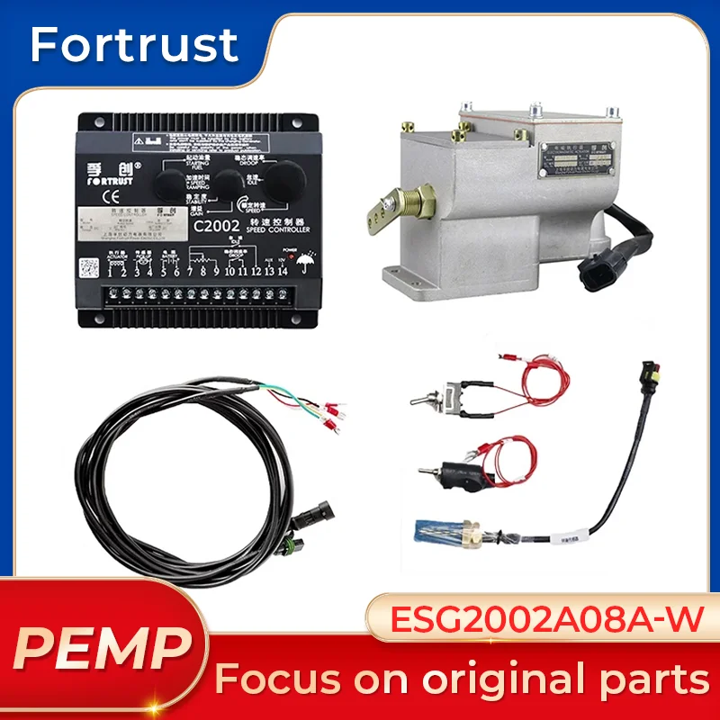 

Original ESG2002A08A-W diesel generator tachometer speed controller kit C2002 A08A Fortrust electromagnetic actuator