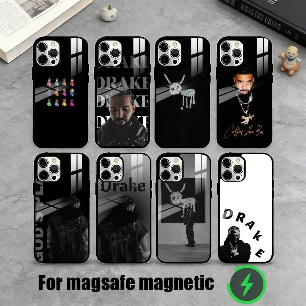 

Rapper D-Drake Phone Case For iPhone17,16,15,14,13,12,11 Plus,Pro Magnetic For Magsafe Wireless Charging