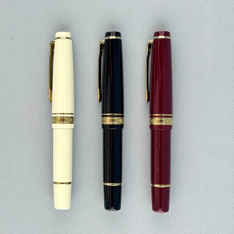 14K Gold Tip Sailor Red Fountain Pen Limited Edition 1911 Short Steel Practice Ink Pen Luxury High Quality School Supplies Gifts