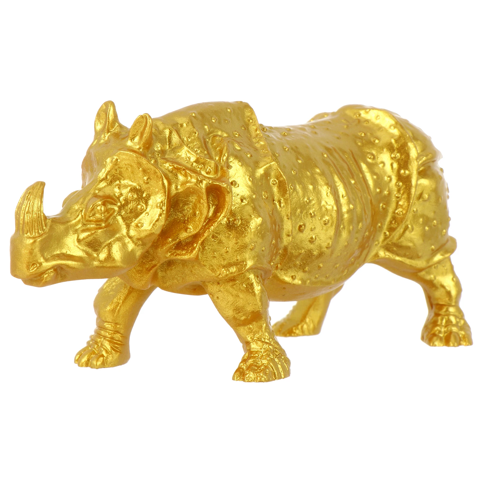 

Cute Resin Desktop Ornament Home Decor Micro Landscape Friendly Mini Rhino Adornment Office Decor Handicraft