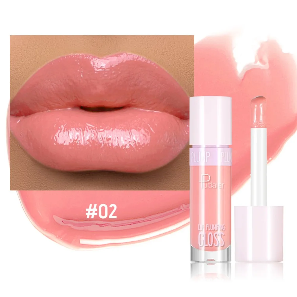 Hidratante Gengibre Menta Lip Glaze Lipgloss, Colorfast Non-stick Cup, Tinted During Lip Care, maquiagem Lip Gloss