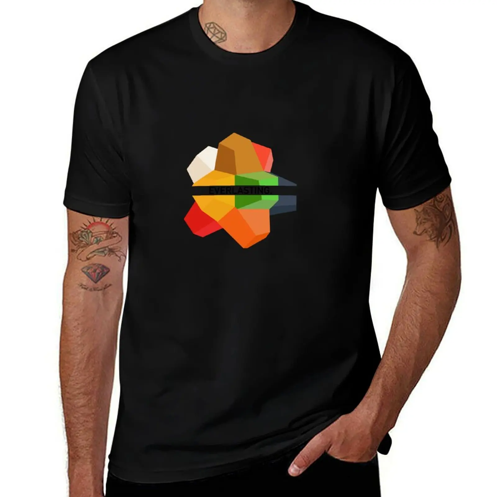 EVERLASTING T-Shirt Basic Casual Short Sleeve Cotton Shirt T-Shirt
