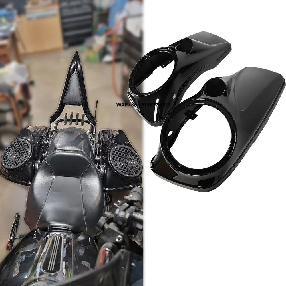 

8'' Plastic ABS Replacement Speaker Lids for Touring Street Glide Road Glide Road King 2014-2023
