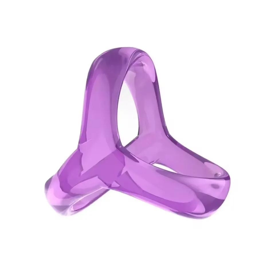 Riutilizzabile Silicone Spessore Blocco Anello Del Pene Sexy Castità Ritardo Eiaculazione Anello Del Rubinetto Barella Erettile Uomini Anelli Pene Giocattoli Del Sesso