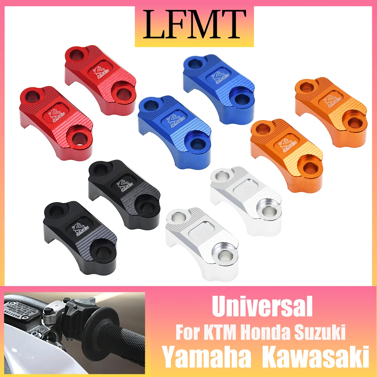 Motorrad CNC Lenker Bremse Kupplung Zylinder Bar Clamp Abdeckung Für KTM SX 65 85 SXS SXS 250 SXF EXC EXCF 300 350 400 450 500 530