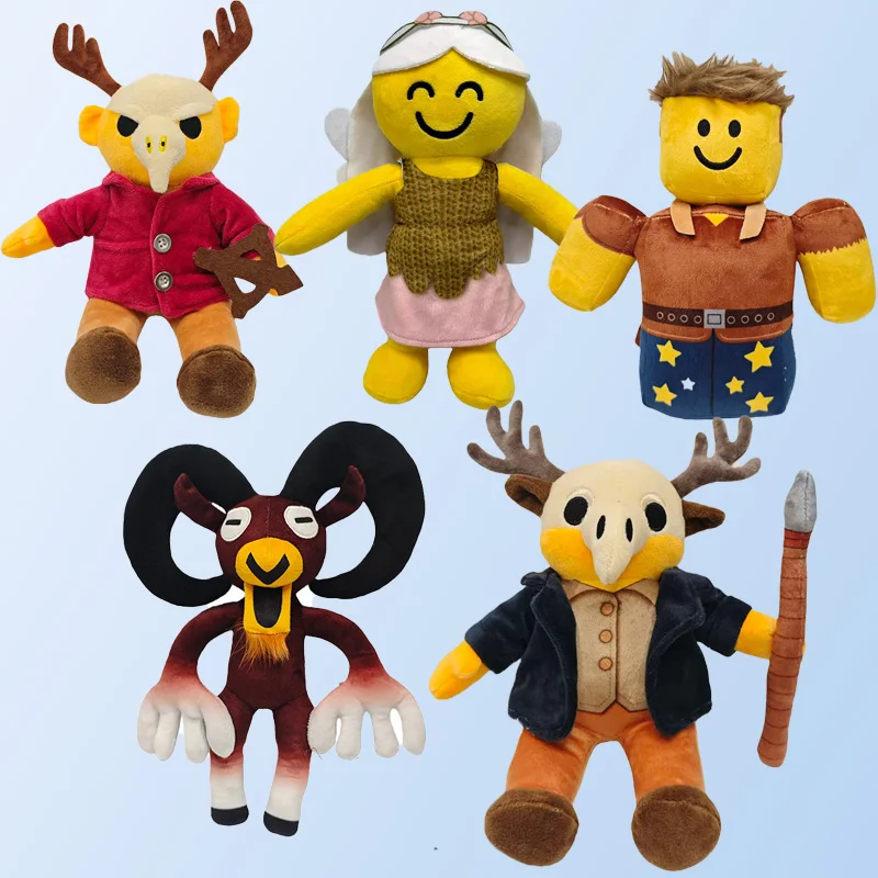 

Новая 25 см 99 ночей в лесу плюшевая плюшевая кукла с оленем приятелем мультфильм фильм периферийные плюшевые мягкие куклы игрушка в подарок для ребенка