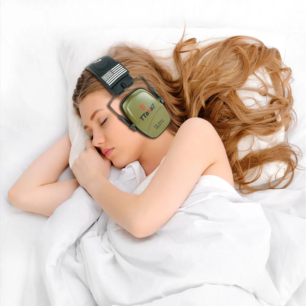 2025 New Outdoors Tactical Hunting Folding Ear Defenders Ear Protector Ear Muff Hearing Protection Soundproof For Shooting