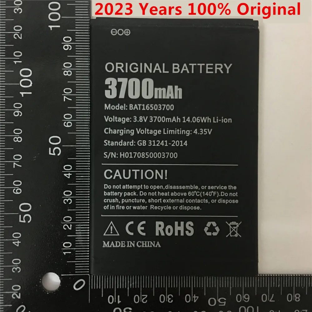 

2023 Years High Quality 100% Original Battery For Doogee X7 Pro / X7 / X7S / X7Pro BAT16503700 3700mAh Phone Battery Batteries