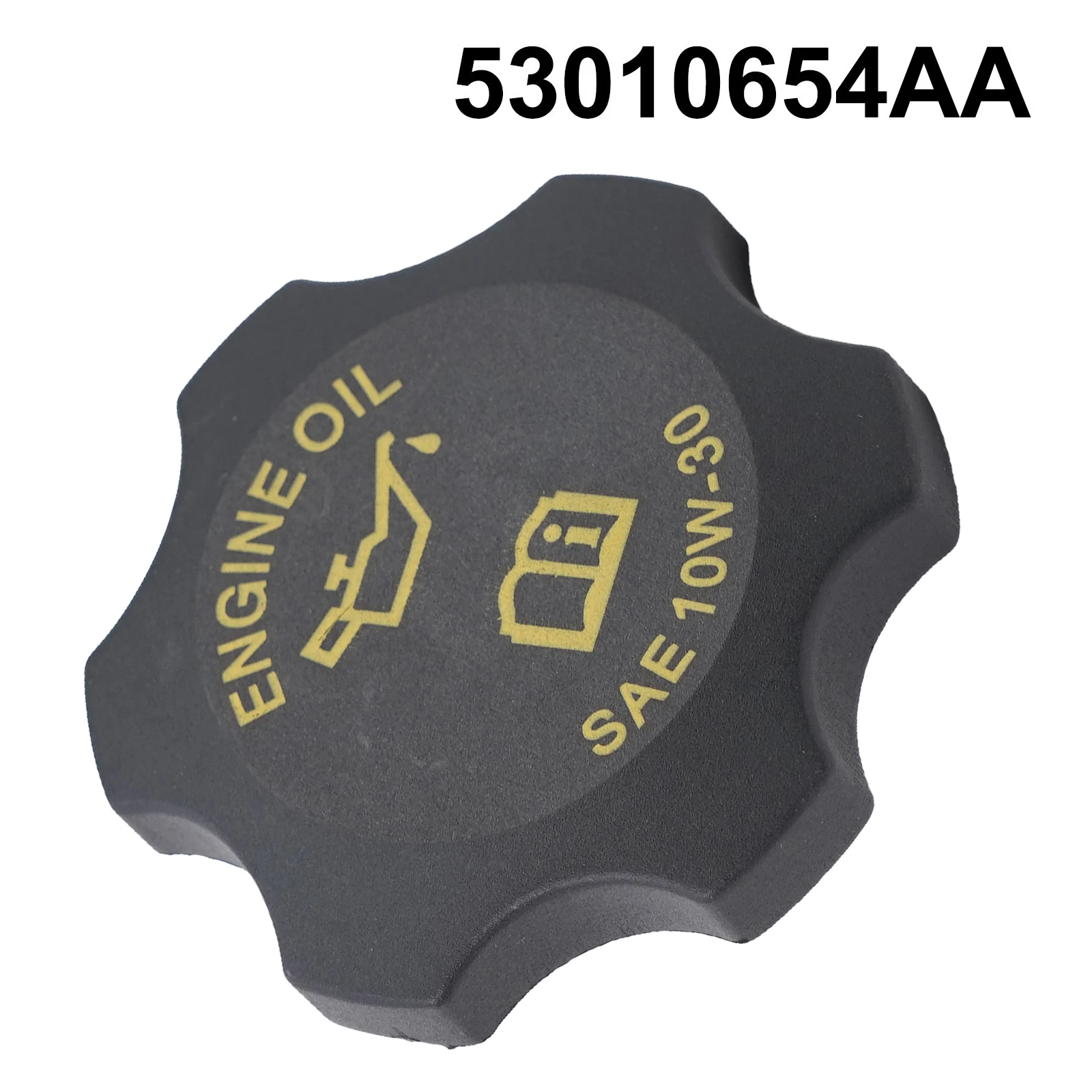 Engine Oil Filter Cap Plastic 1994-2006 53010654AA Black Front For Wrangler For Grand Cherokee Engine Oil Fill