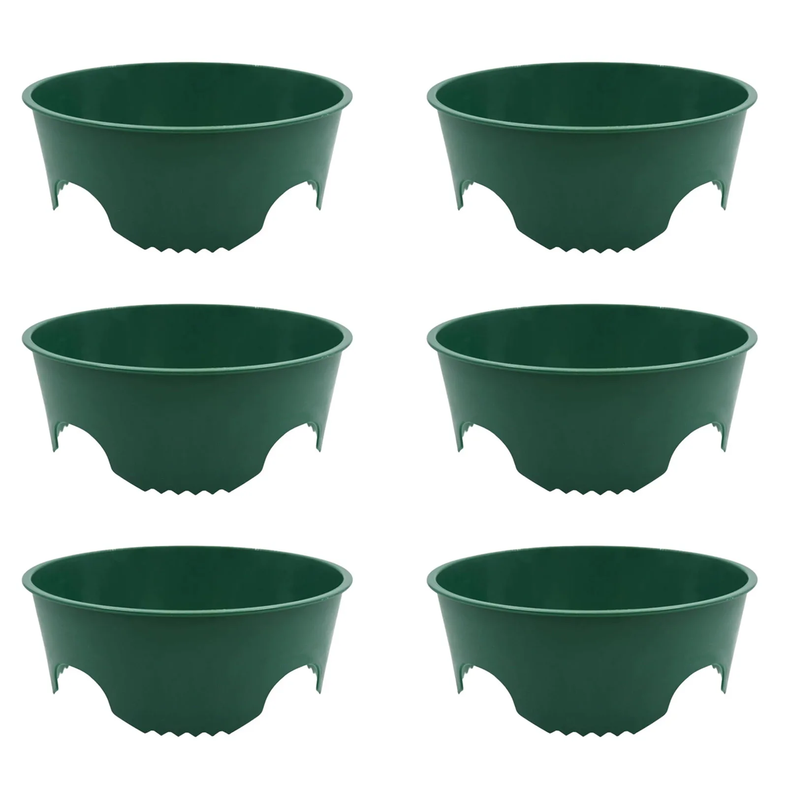 

1/6 шт. кольца для выращивания растений с защитной круглой окантовкой для изолирования камней и вредителей для выращивания растений и цветов