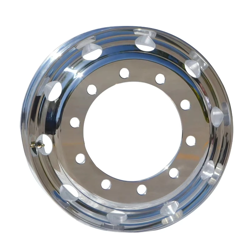Wheels 18 19 20 21 22.5 Inch Double Polished Forged Aluminum Heavy Duty Truck Wheel Rim Passenger Car Wheel 22.5x8.25