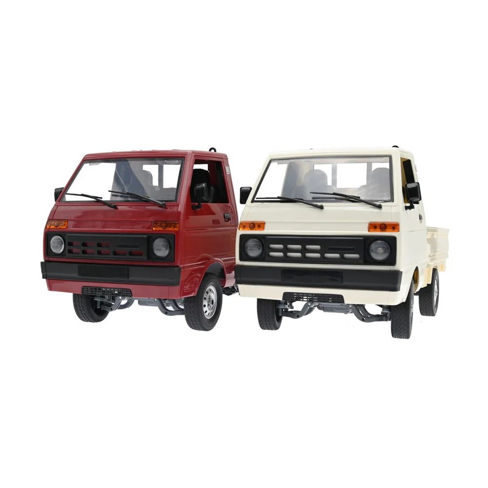 WPL 1/10 2.4G Full Proportional RC Car, Classic Micro Pickup Truck, Retro Mini Truck Style, Rear Wheel Drive Single Row Model