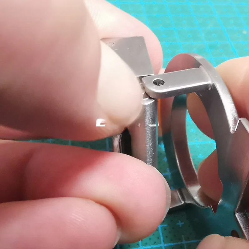 Repuestos para Hebillas de Cinturón , Pasador de Resorte, Tornillo de Cabeza Plana de Cobre para Reparación de Cintu...