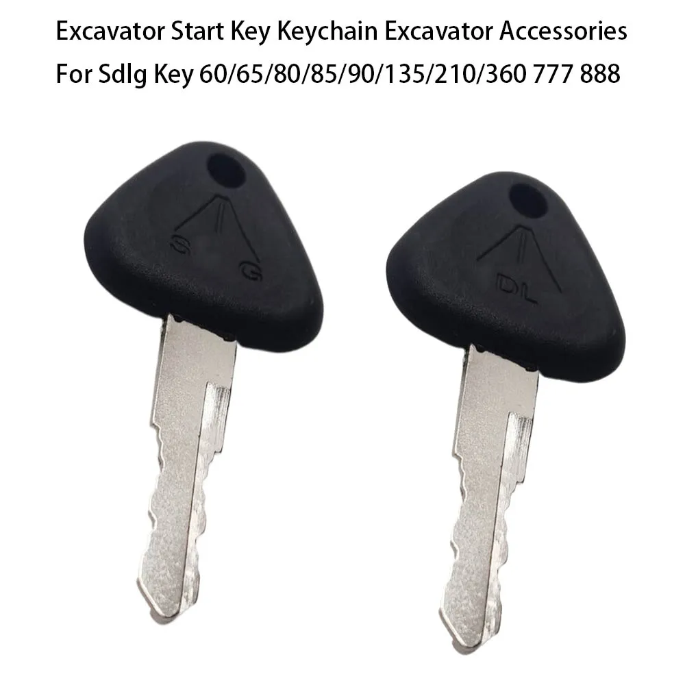 

Excavator Start Key Keychain Excavator Accessories For Sdlg Key 60/65/80/85/90/135/210/360 777 888