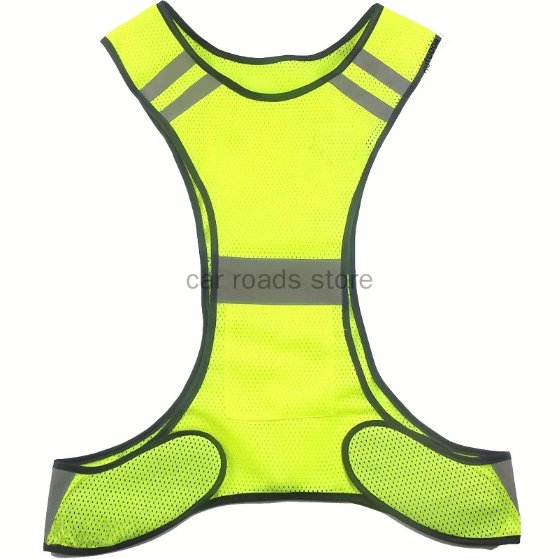 Reflective Vest Walking Lightweight Adjustable 360 High Visibility Vest Motorcycle Gear Jogging Cycling Walkers Runners Biking