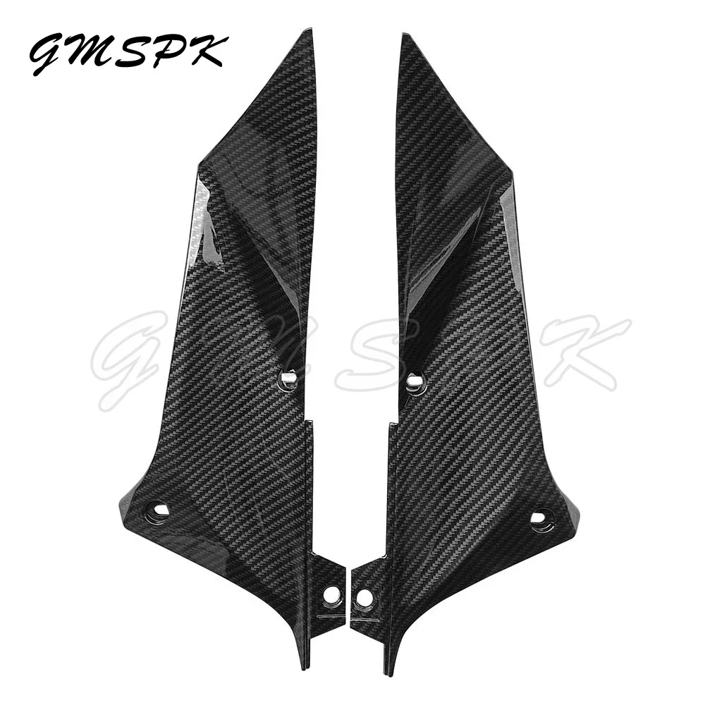 Motorcycle Carbon Fiber Pattern Fuel Tank Side Cover Panel Fairing Cowling Fit for YAMAHA YZF R1 YZFR1 YZF-R1 2002 2003