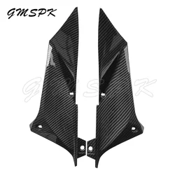 Motorcycle Carbon Fiber Pattern Fuel Tank Side Cover Panel Fairing Cowling Fit for YAMAHA YZF R1 YZFR1 YZF-R1 2002 2003