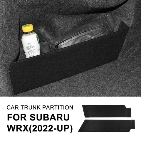 Перегородка для багажника автомобиля для Subaru WRX 2022 2023 2024, разделитель-органайзер, щит, аксессуары для интерьера, задняя перегородка