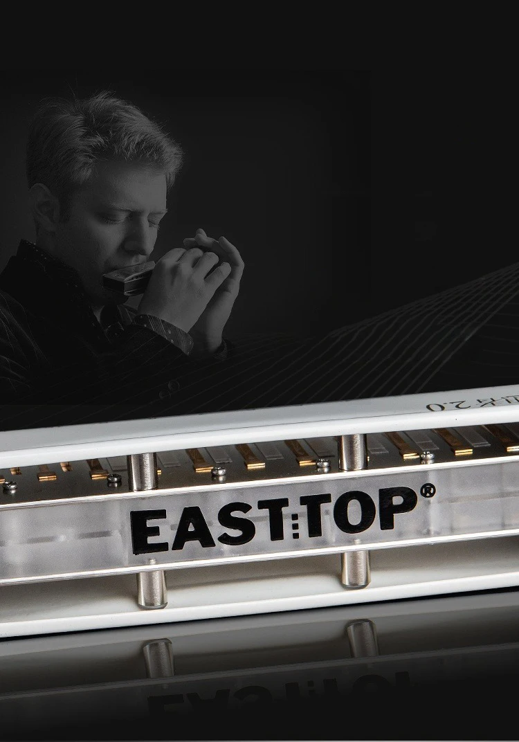 EASTTOP Dreamer 2.0 version 12 tone professional chromatic harmonica