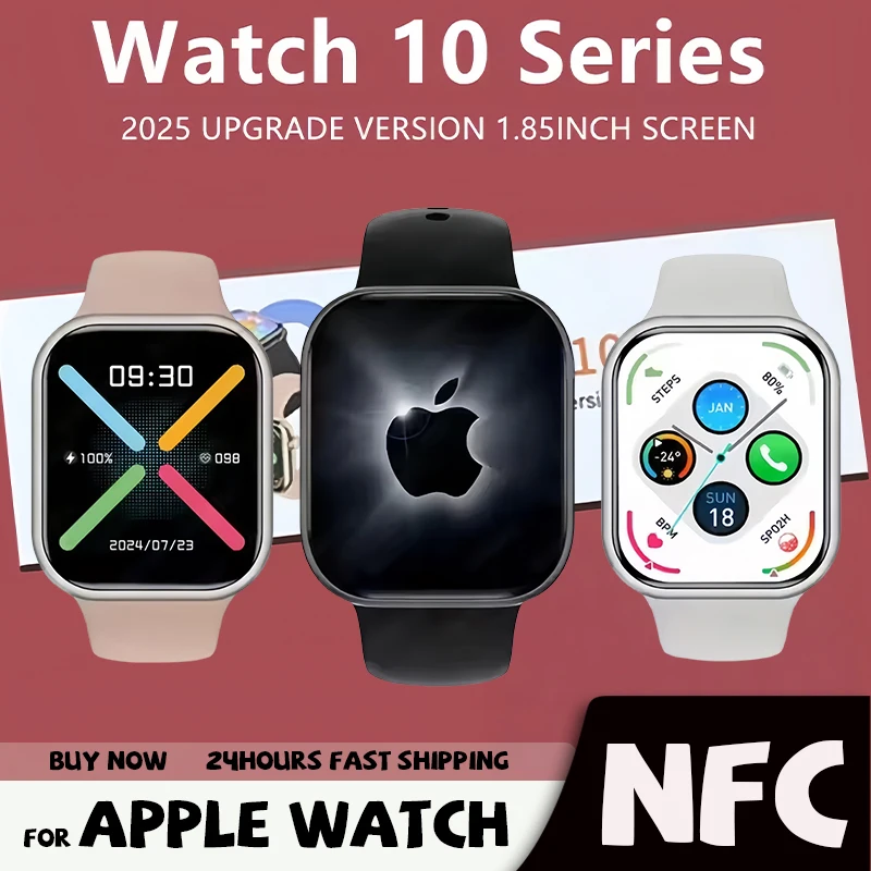 2025 neue Serie 10 für Apple Watch 10 SmartWatch GPS-Trackverfolgung NFC Bluetooth Anruf IP68 wasserdichte Smartwatch für IOS