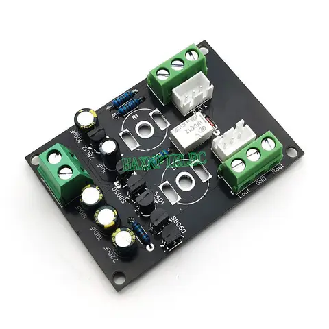Preamp Audio Preamplifier Output Delay Buffer Board Midpoint Voltage Protection Dual Channel AC 10-15V