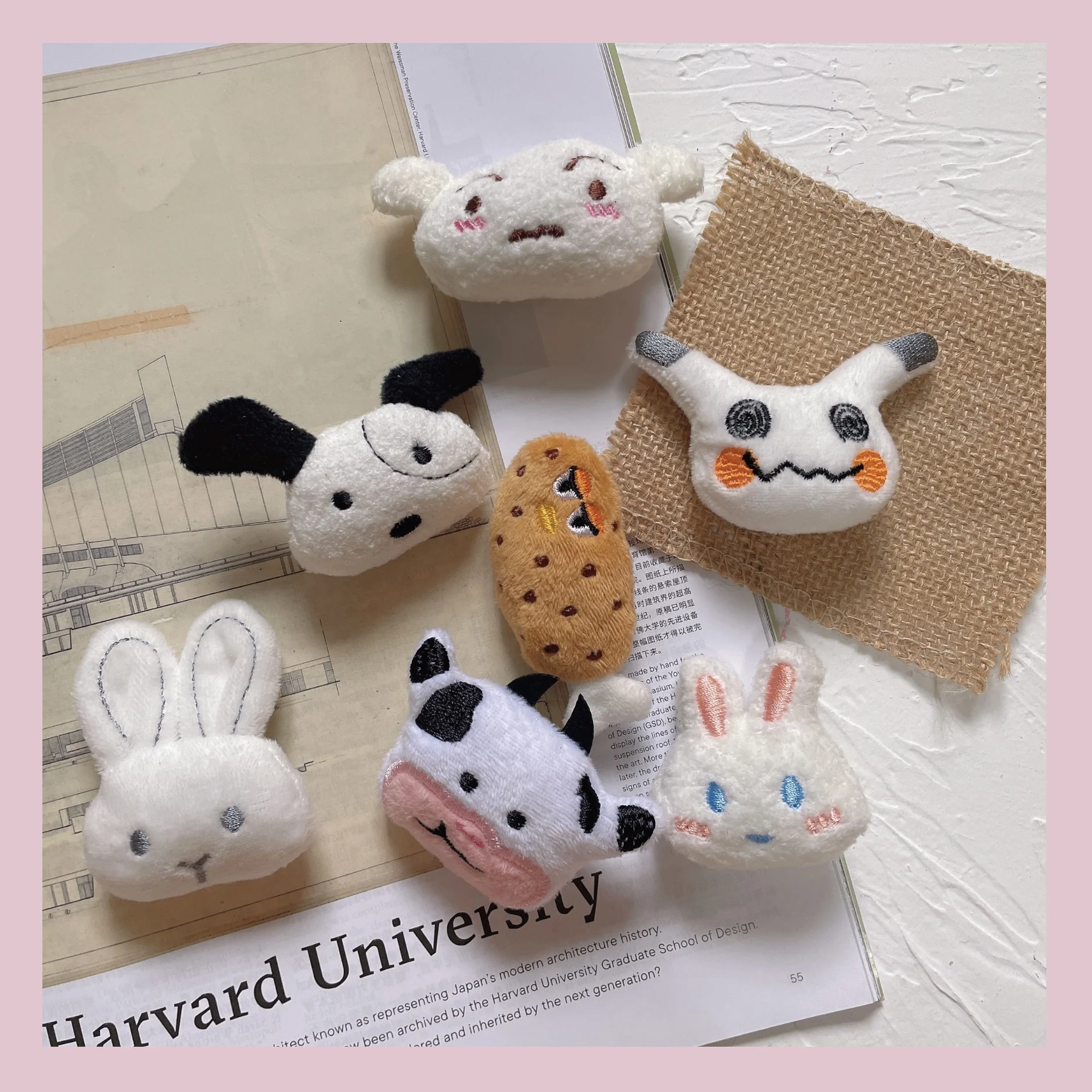 Small Cat Toys In A Variety of Designs, Plush Cat Toys With Mint, Animal Face Cat Toys