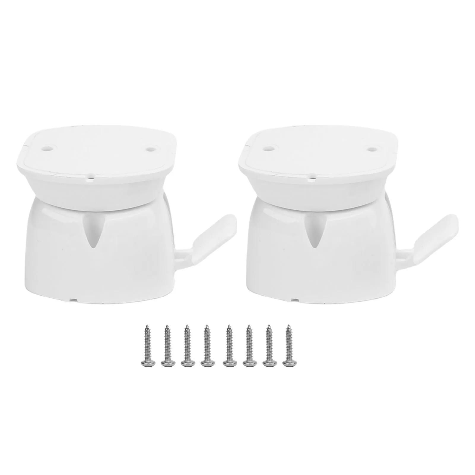 

Новый белый прочный фиксатор двери для автодомов, прицепов и полуприцепов (5-колесных прицепов) – предотвращает распахивание двери.