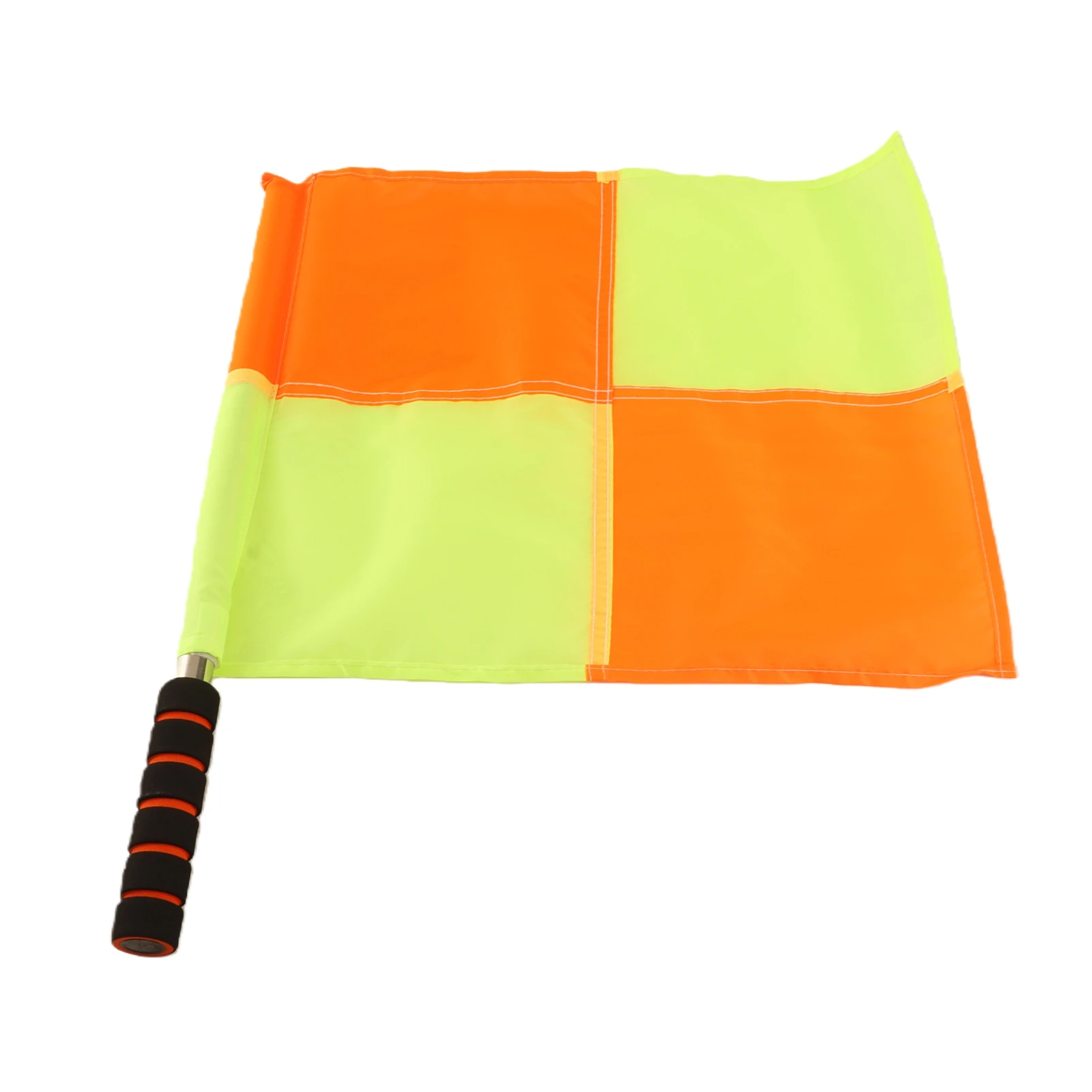 

Referee Flag Referee Linesman Flag with Storage Bag for Sports Match Soccer Football Hockey Training Linesman Flag