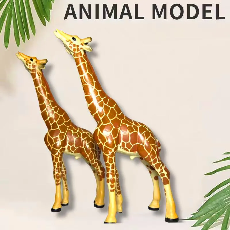 تمثال الزرافة الإبداعي لديكور المنزل تمثال حيوان من الراتنج لمكتب المكتب وزخرفة غرفة المعيشة وفكرة الهدايا #1